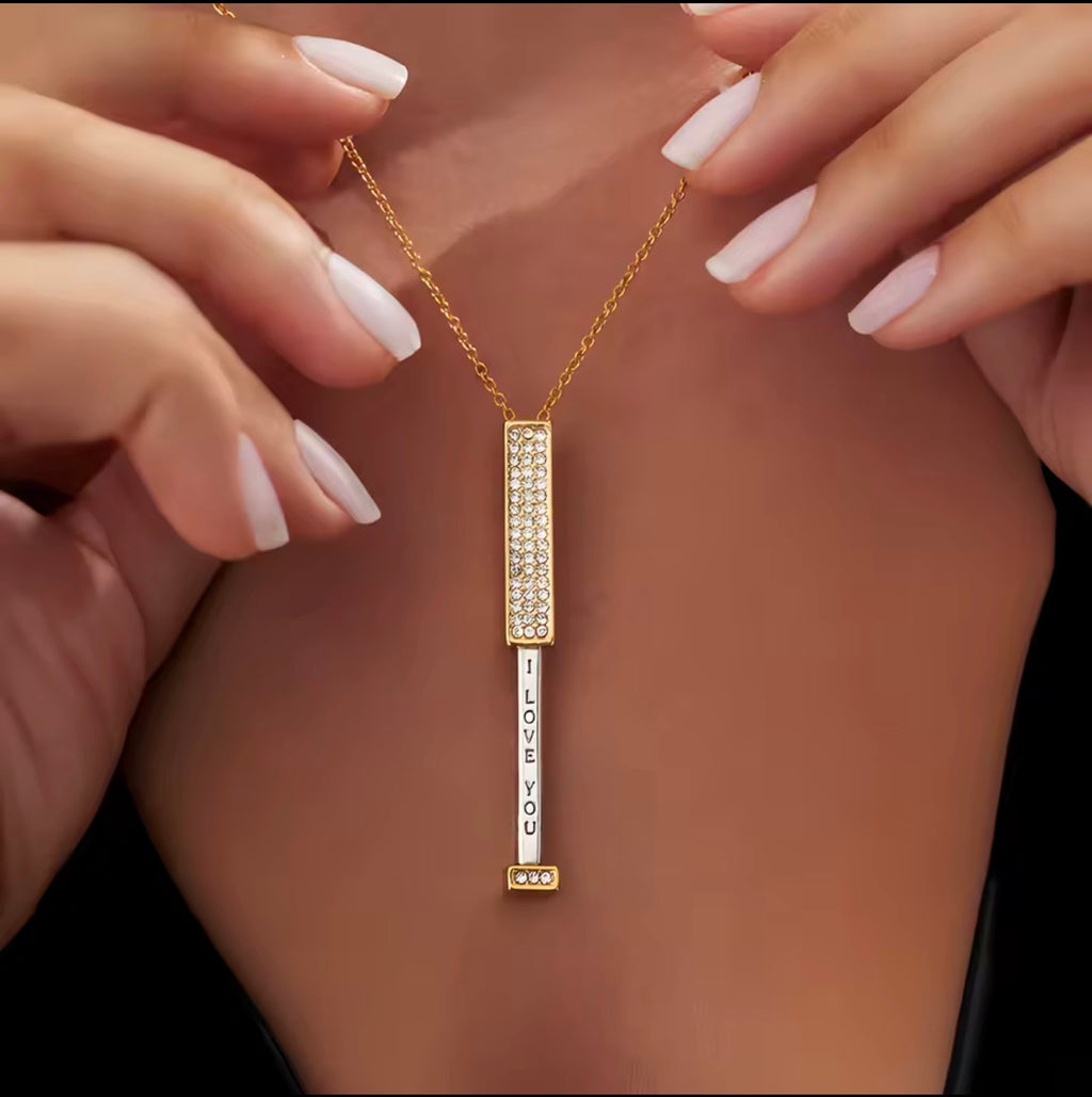 Forever “I Love You” Necklace