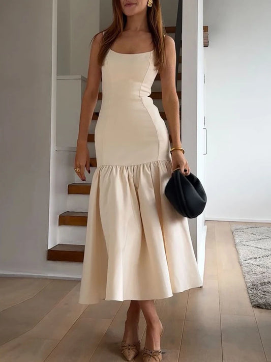 Serena Silhouette Midi Dress